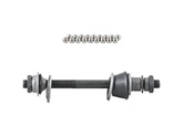 Bontrager Approved Loose Ball Road Rear Hub Axle Kit Silver/Black 135mm OLD FT/RR